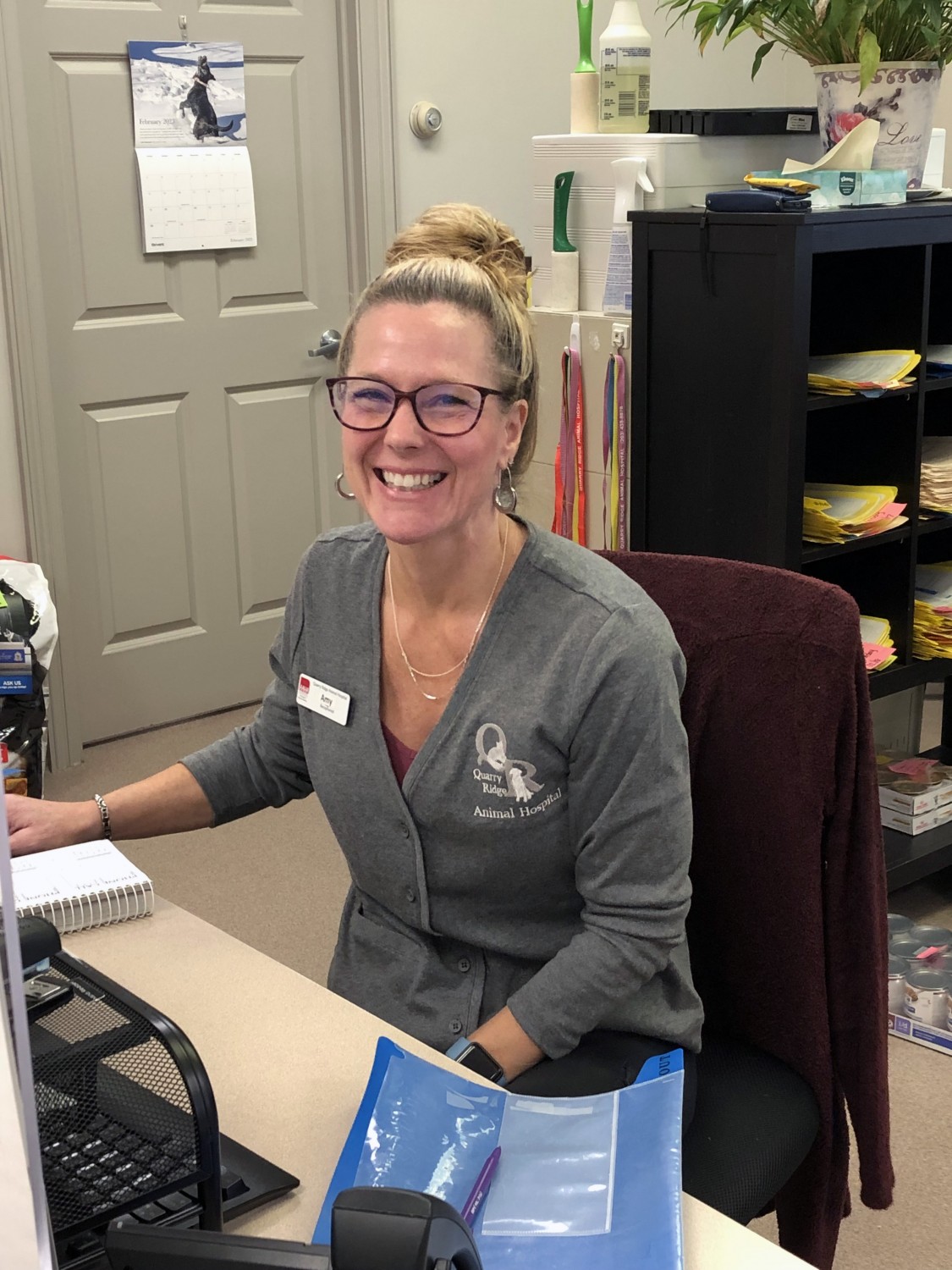Amy is a Receptionist at Quarry Ridge Animal Hospital
